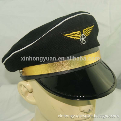 Fashionable children pliot cap custom in China factory
